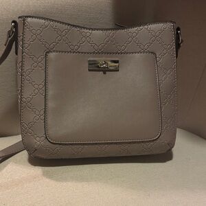 Nine West Taupe Crossbody Bag